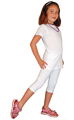 Longer Length Shirt With Leggings Women's