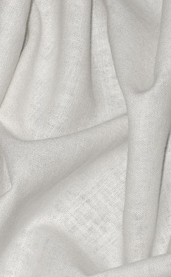 100% Lyocell Tencel Twill Woven Fabric by the Yard off White PFD