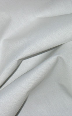 Baby Blue Polyester Cotton Broadcloth Fabric - Polyester Blend