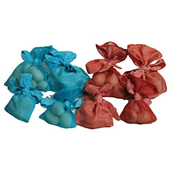 Silk discount gift bags