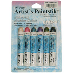 Shiva Paintstik Oil Paint Sticks Set of 12