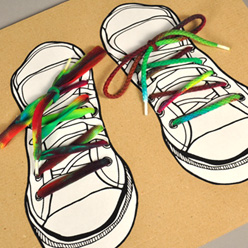 Tie dye sale shoelaces